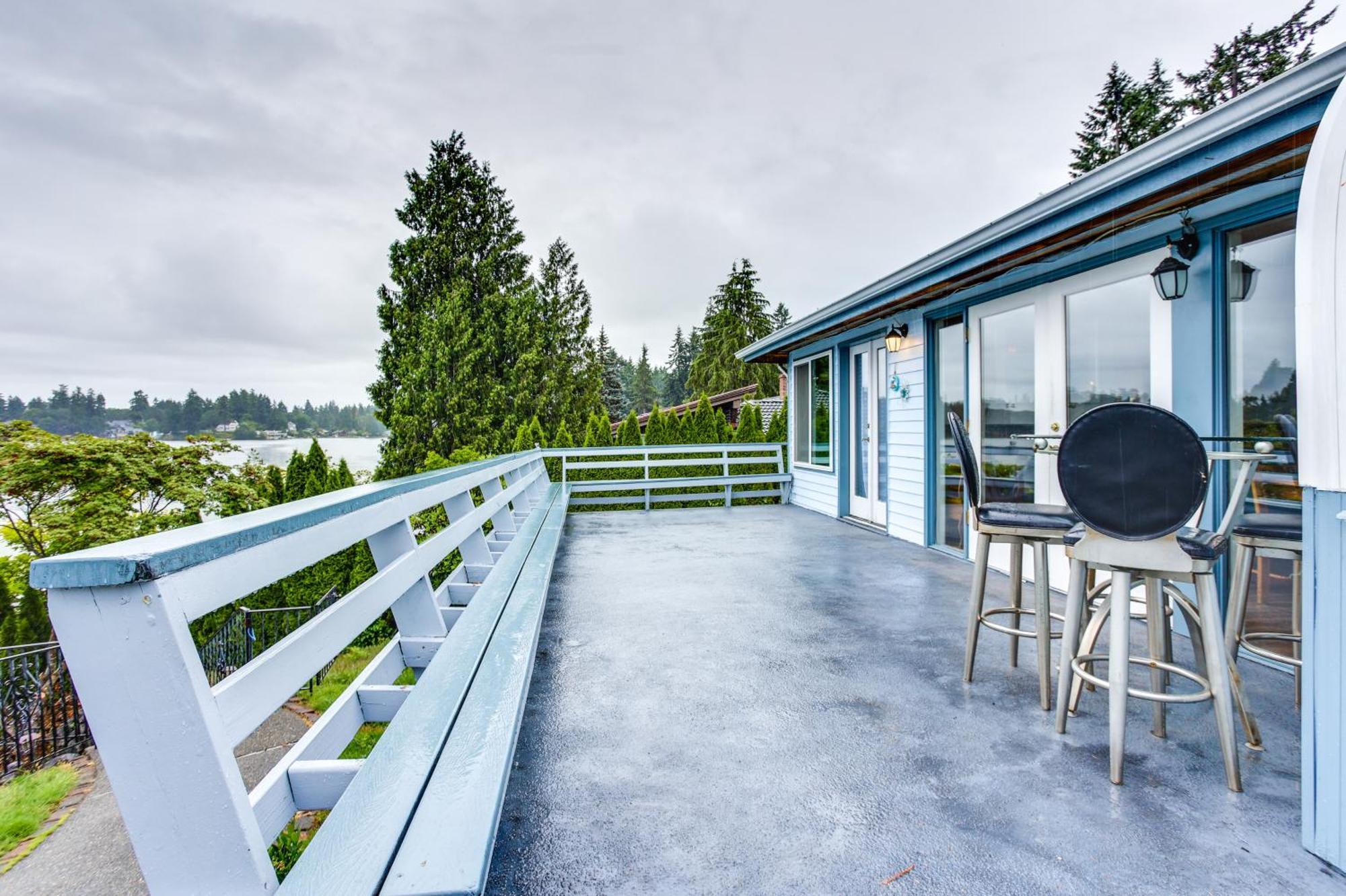 Tacoma Home On Steilacoom Lake With Dock! Exteriör bild