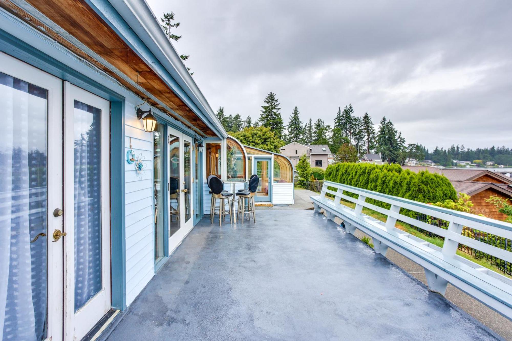 Tacoma Home On Steilacoom Lake With Dock! Exteriör bild