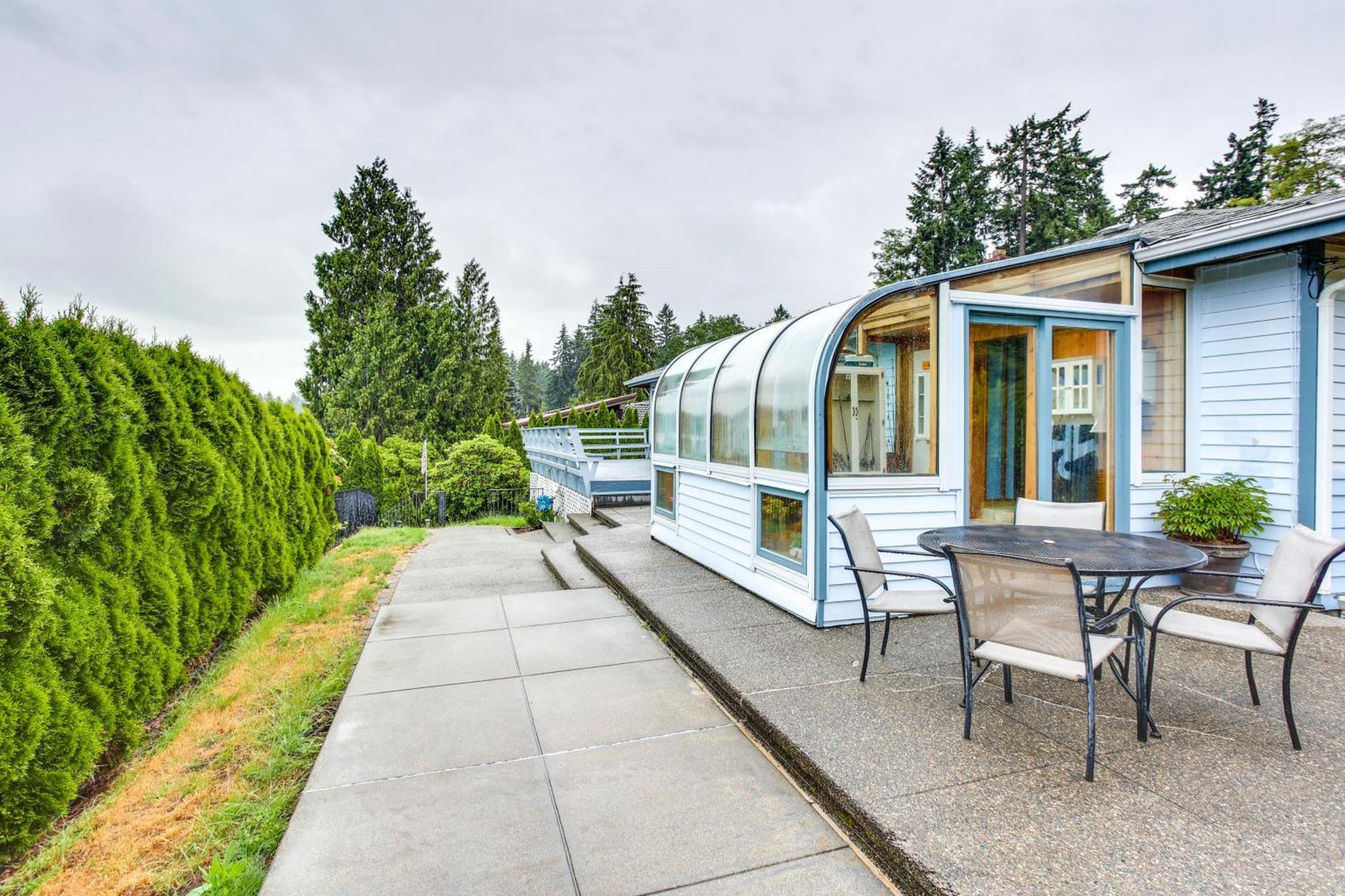 Tacoma Home On Steilacoom Lake With Dock! Exteriör bild